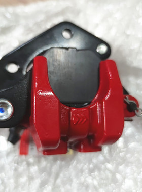 轻骑铃木UU/ UY125T前制动油缸百年版红色前刹车卡钳原厂正品防伪