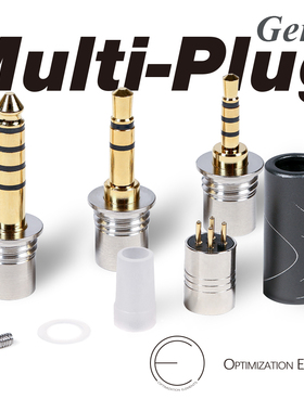 OE MultiPlug 多功能可换音频插头二代 2.5mm 3.5mm 4.4mm type c