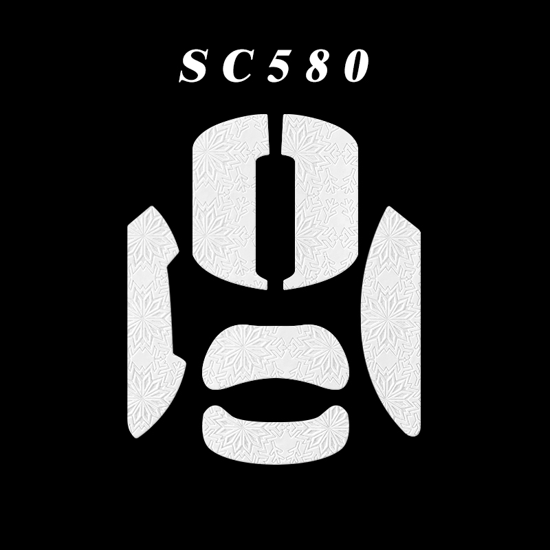 适用SC580 防滑贴 狼蛛SC580鼠标保护贴吸汗贴鼠标贴鼠标背贴
