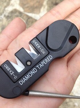DIAMOND TAPERED随身携带EDC磨刀工具户外便携式钨钢磨刀器磨刀棒