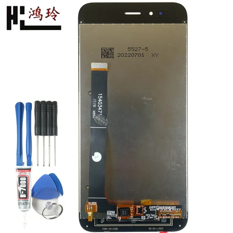 鸿玲 适用于小米5X屏幕总成 5x显示屏Mi5X液晶A1触摸屏内外屏一体
