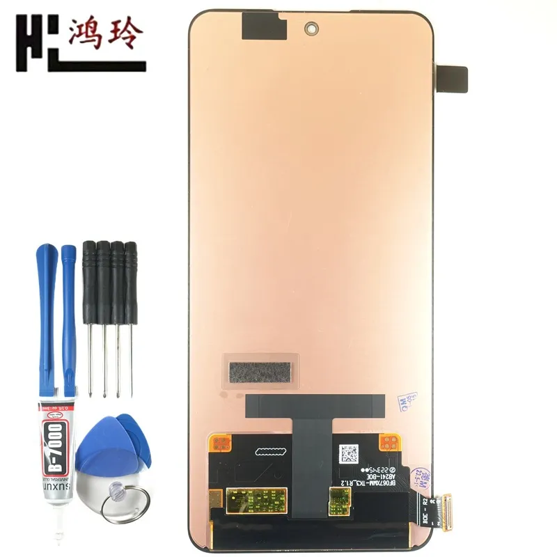 鸿玲 适用于Reno8pro+手机屏幕一加ACE 10R显示屏真我GT neo3总成