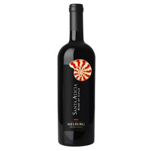 【官方正品】墨尔堡·智利圣安雅原瓶原装进口美乐干红葡萄酒