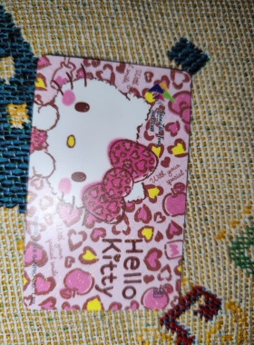 Hello kitty 深圳通卡豹纹全国通一卡通交通联合香港地铁澳门公交