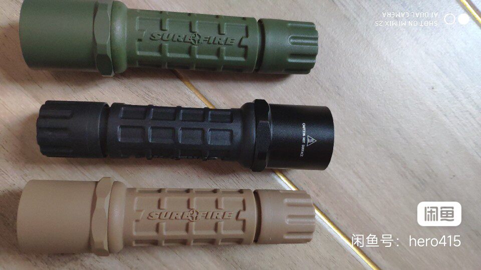 神火surefire g2 cree q5 一档战术手电 全新闲置