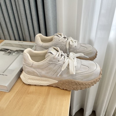 7cm内增高真皮德训鞋2025