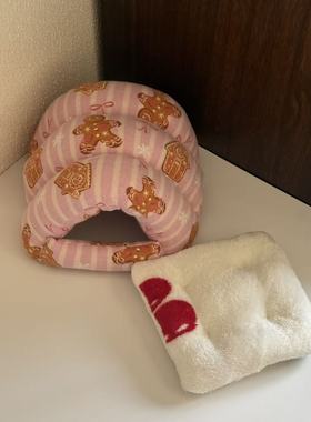 手作无底仓鼠过冬棉窝金丝熊躲避冬天保暖睡窝三线仓鼠公婆通心粉