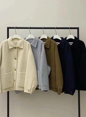 MUCH MORE 100907 73羊毛23.5幼崽羊驼毛手工制作高级感外套