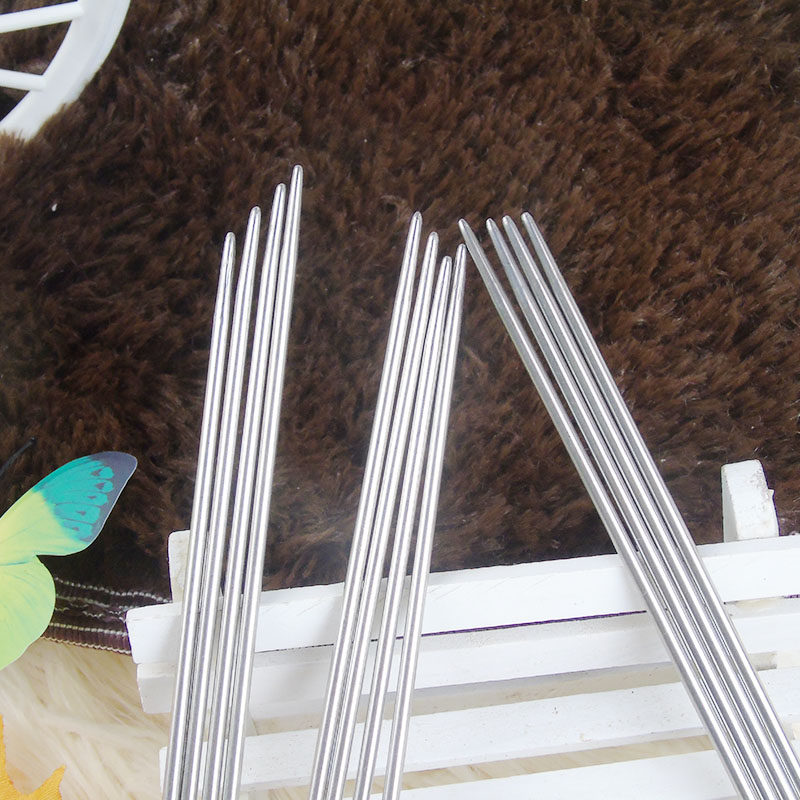 毛衣针不锈钢25cm4根装好运牌面