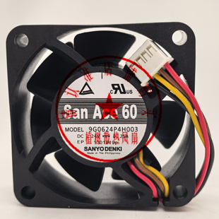全新SANYO/三洋 6025 24V 0.25A 9G0624P4H003 6CM变频器散热风扇