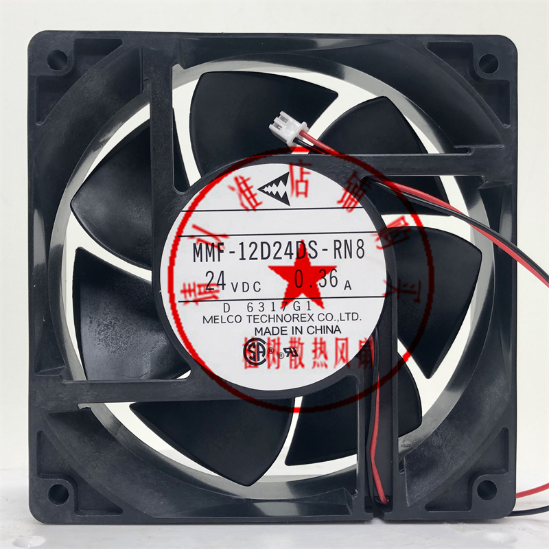 MMF-12D24DS-RN8 原装全新安川变频器风扇24V 0.36A 12038散热风