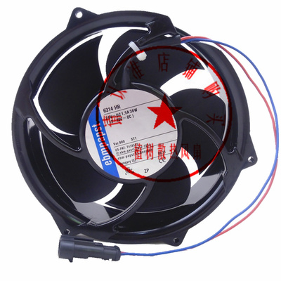 6314HR/HU全新原装德国ebmpapst  DC24V 1.5A 36W ABB变频器风扇