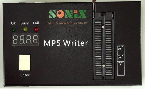 台湾原装松翰单片机烧录器MP5 Writer 烧写器 提供技术支持