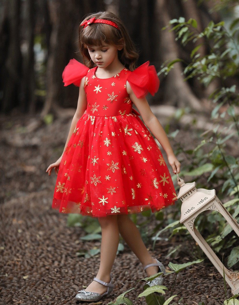 万圣节儿童服装女童连衣裙黑色女巫cosplay演出服 Princess Dress