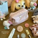 新品 大容量收纳包化妆包防水旅行手提洗漱包 自制便携尼龙立体版