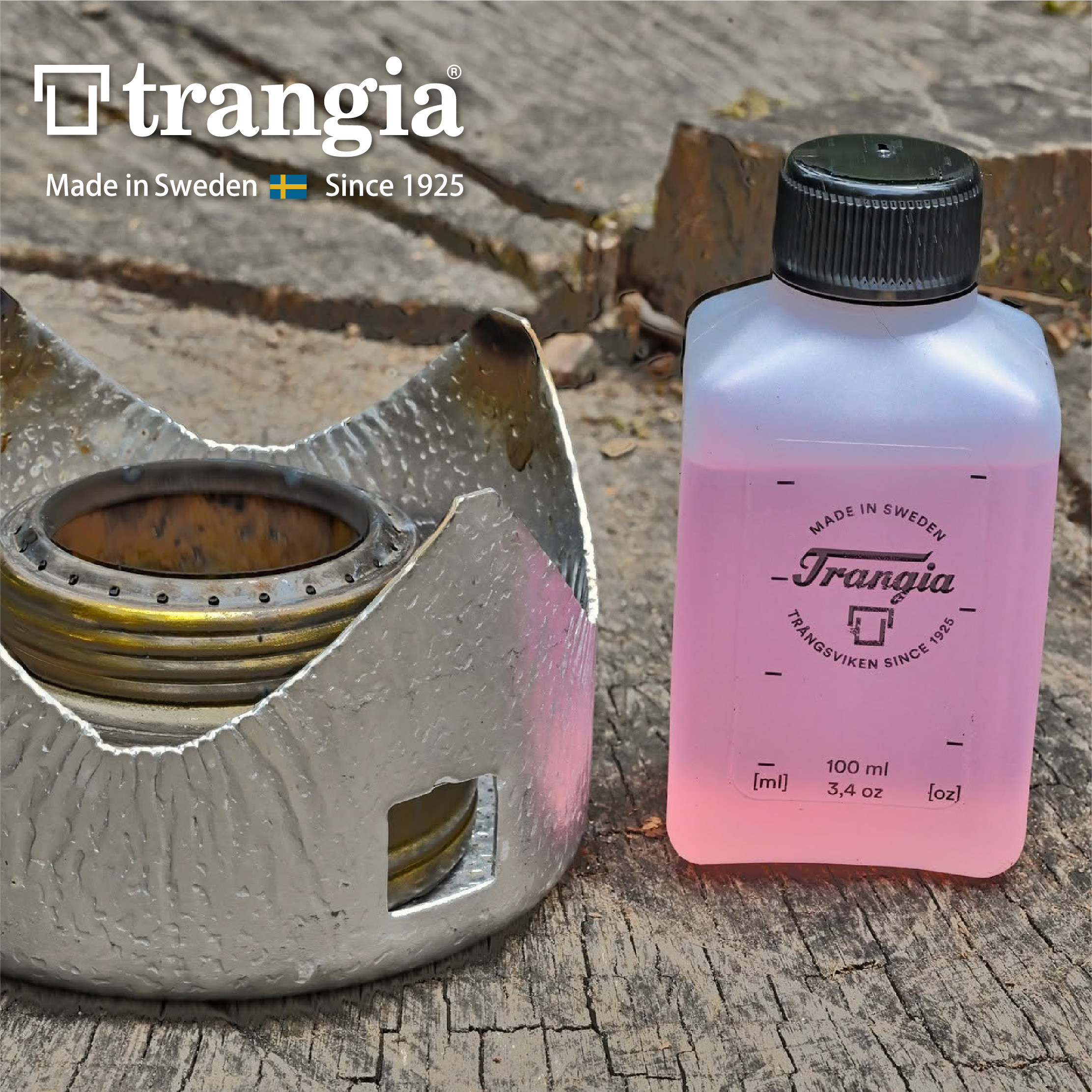 瑞典Trangia迷你燃料瓶户外露营便携酒精油瓶徒步野炊分装小油壶图片