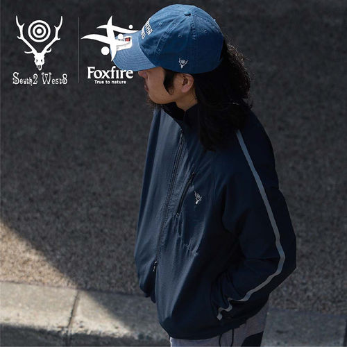日潮South2West8联名Foxfire户外钓鱼防虫速干透气机能夹克裤套装