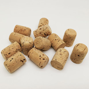 圆柱形天然软木塞水松葡萄酒瓶塞子红酒瓶盖子橡木原色自酿红酒塞
