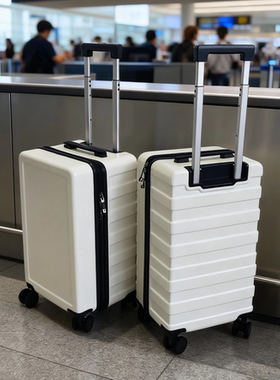 外贸清仓捡漏20登机箱大容量耐用PC旅行箱静音万向轮行李箱拉杆箱