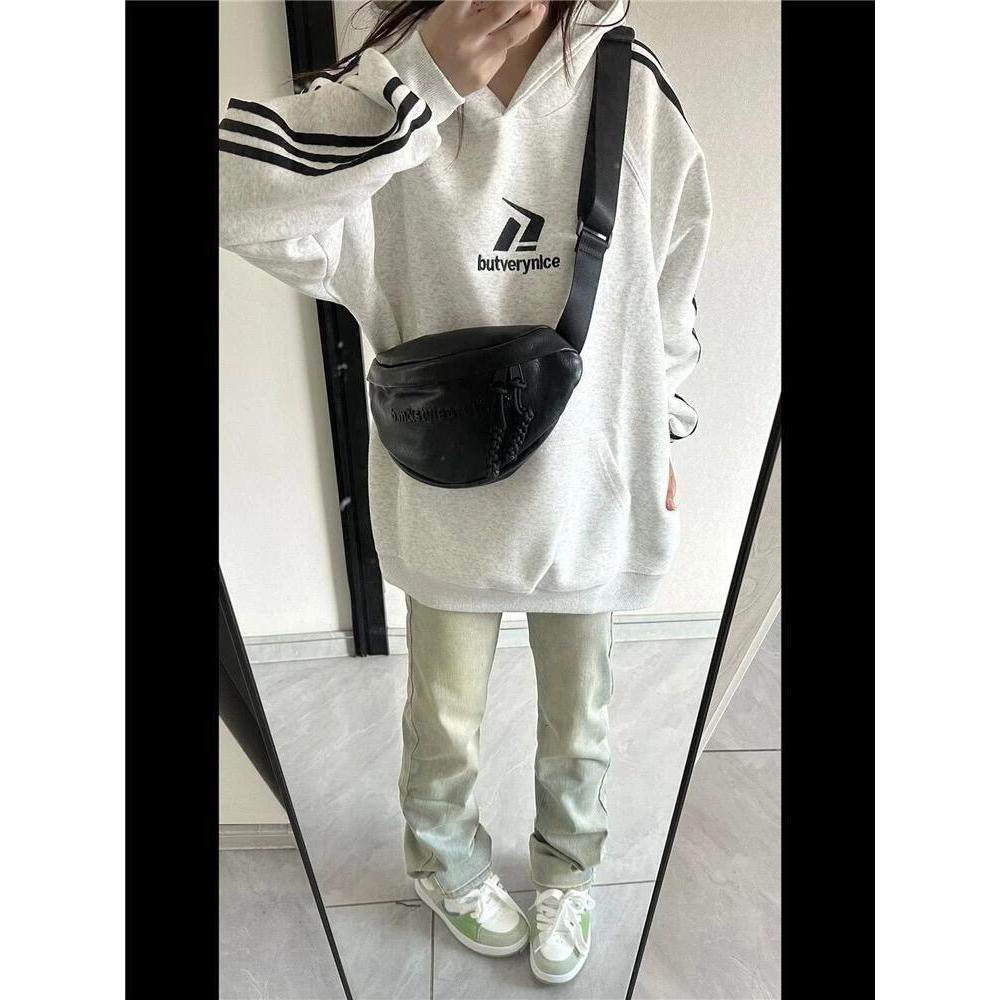 美式复古水洗黄泥牛仔裤女春秋高腰新款直筒显瘦窄版潮牌高街裤子