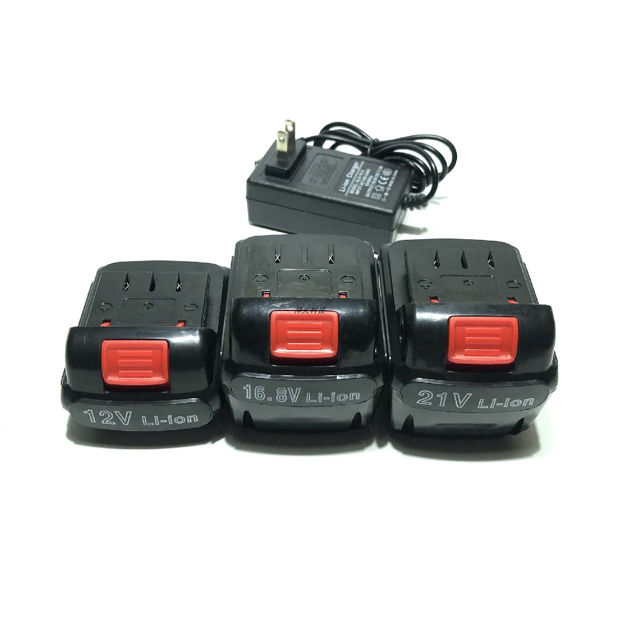 美佳12V16.8V18V21V充电手钻锂电钻手电钻锂电池充电钻充电器