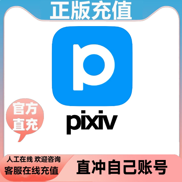 高级Pixiv会员订阅 P站饭盒赞助图片 画师约稿 正规充值到自己号