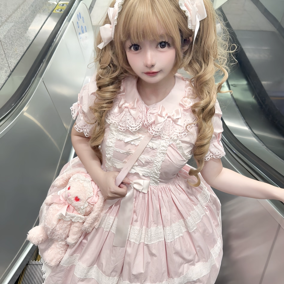 纯棉古早jsk洛丽塔lolita