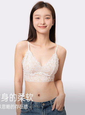 靴下物性感白色内衣文胸无钢圈