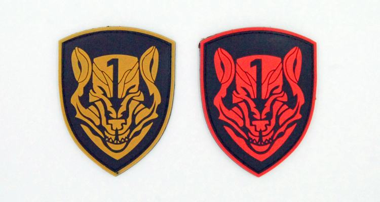 [熙哥铺子]荣誉勋章美军第一特种作战群AFO狼群PVC魔术贴臂章徽章