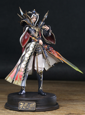 末那出品丨天龙八部3D第1弹《大理男剑士》中国古风武侠雕像手办