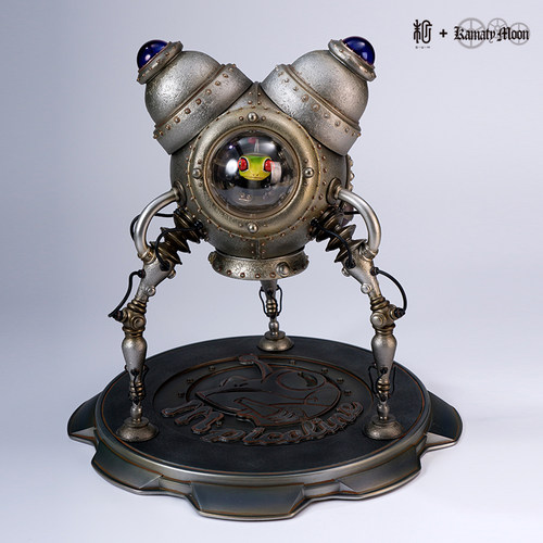 末那末匠镰田光司飞船艺术雕像