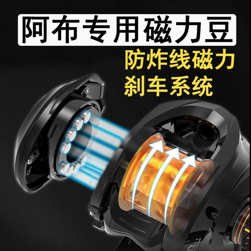 防炸线水滴轮磁力豆改装