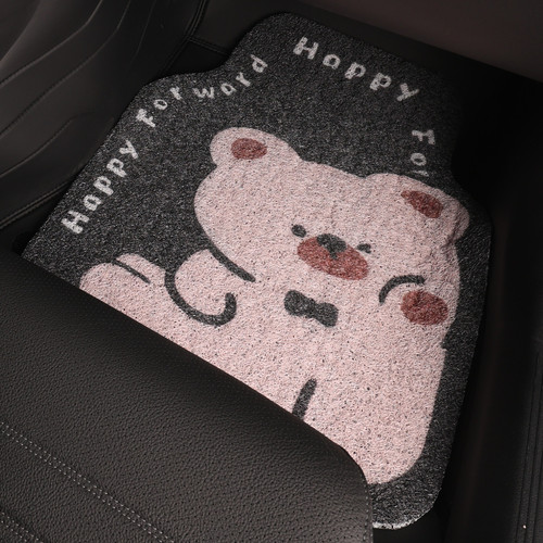 汽车脚垫可爱主驾驶后排一体地毯