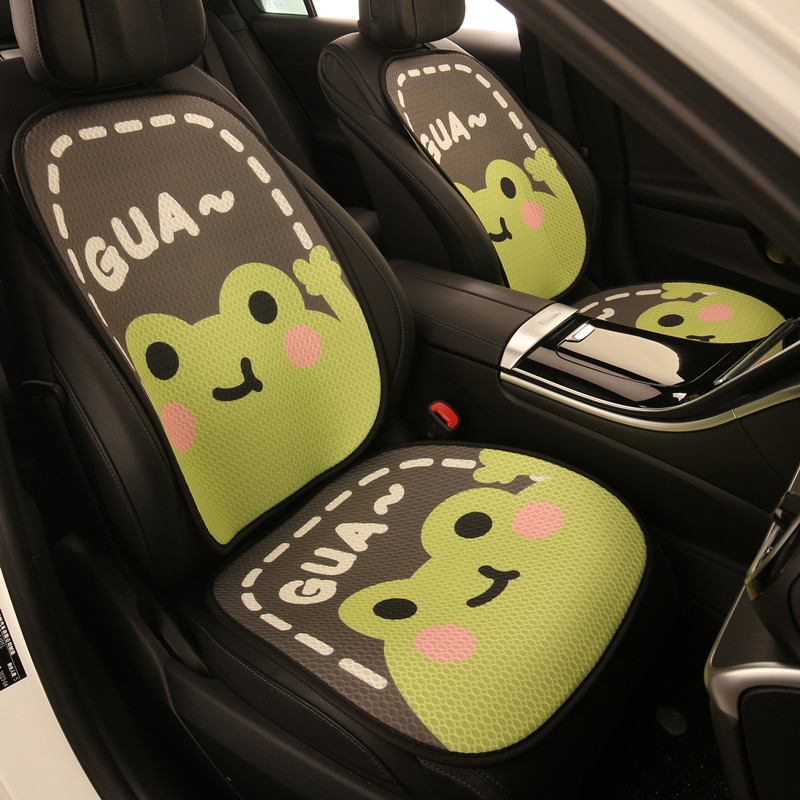 汽车坐垫四季通用网红座垫冬季车载车垫座椅套高级感半包新款座套
