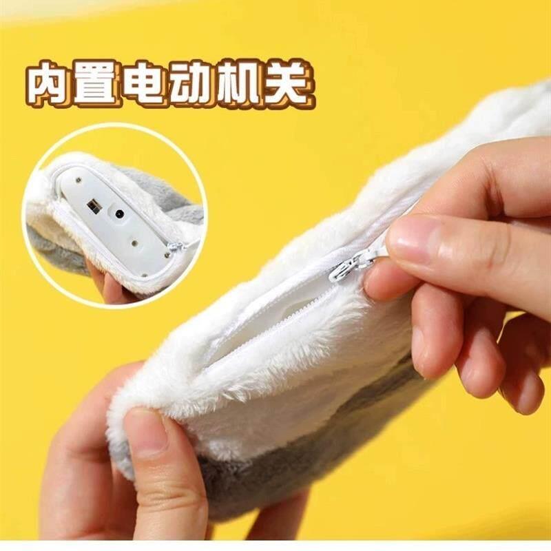 搞怪玩公会动的仔生萨偶会动的萨卡班甲鱼玩偶解压玩具男女会学说