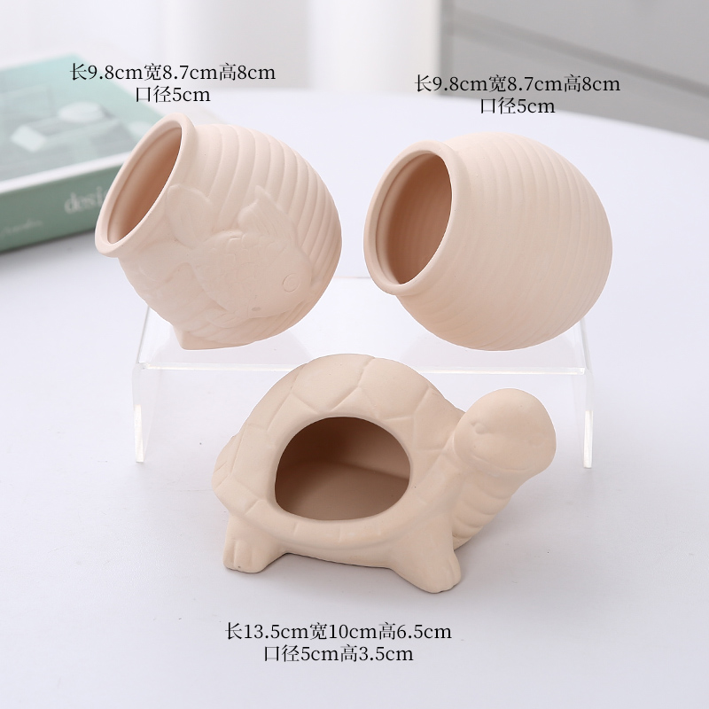 鱼虾屋繁殖罐躲避屋陶罐鱼缸