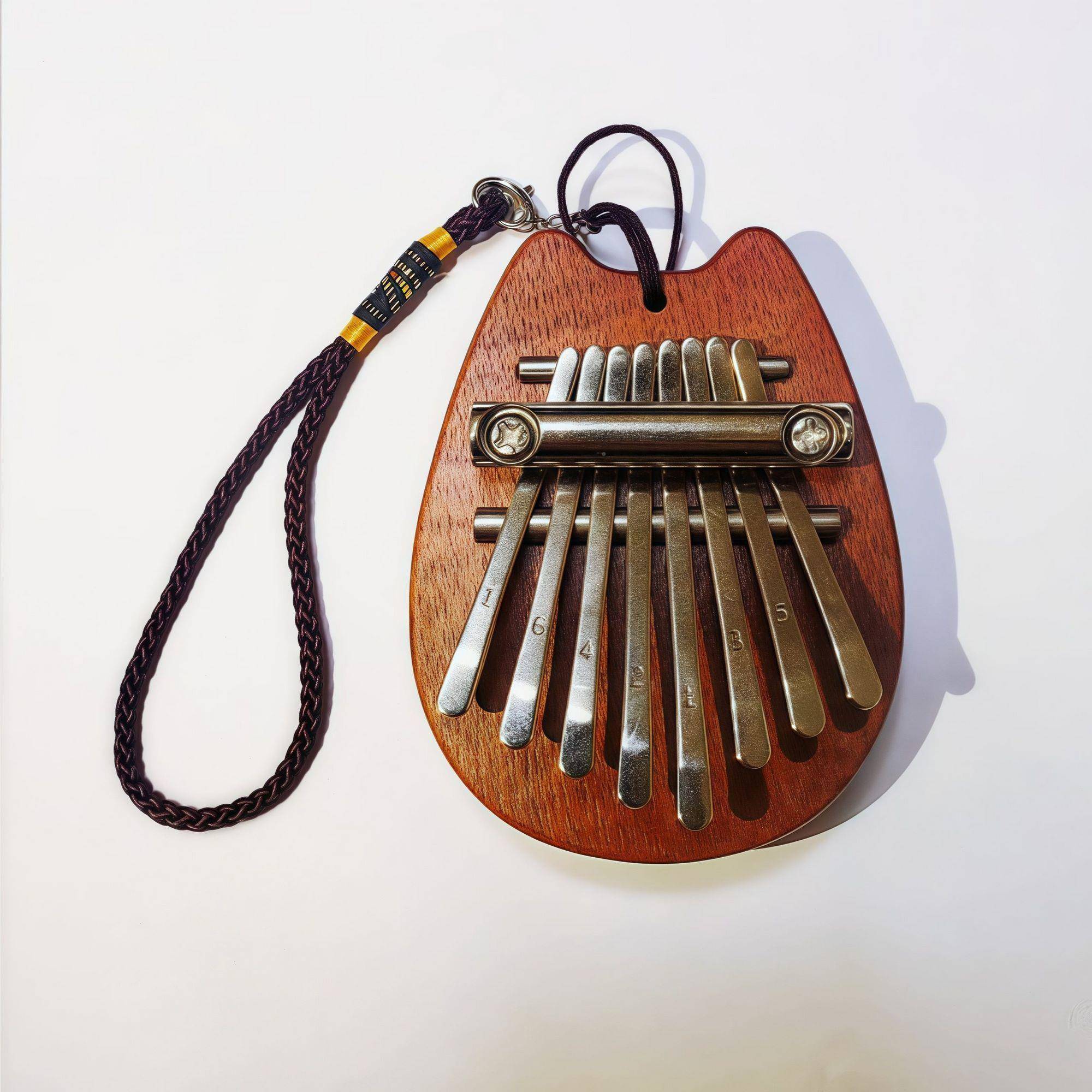 迷你拇8音拇指琴卡林巴式指琴掌上巨小迷你可携爱网红镂可拇指八