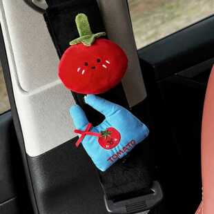 番护茄载安全带000护肩套车载摆件装饰防磨损可车爱保套保险带勒