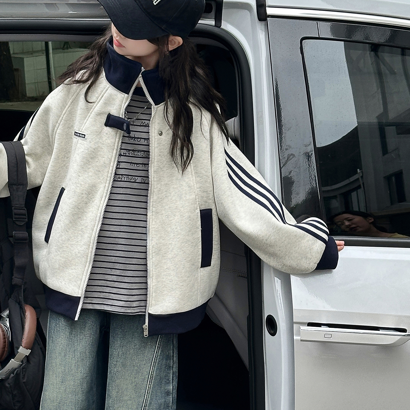 女童外套秋冬款2025新款