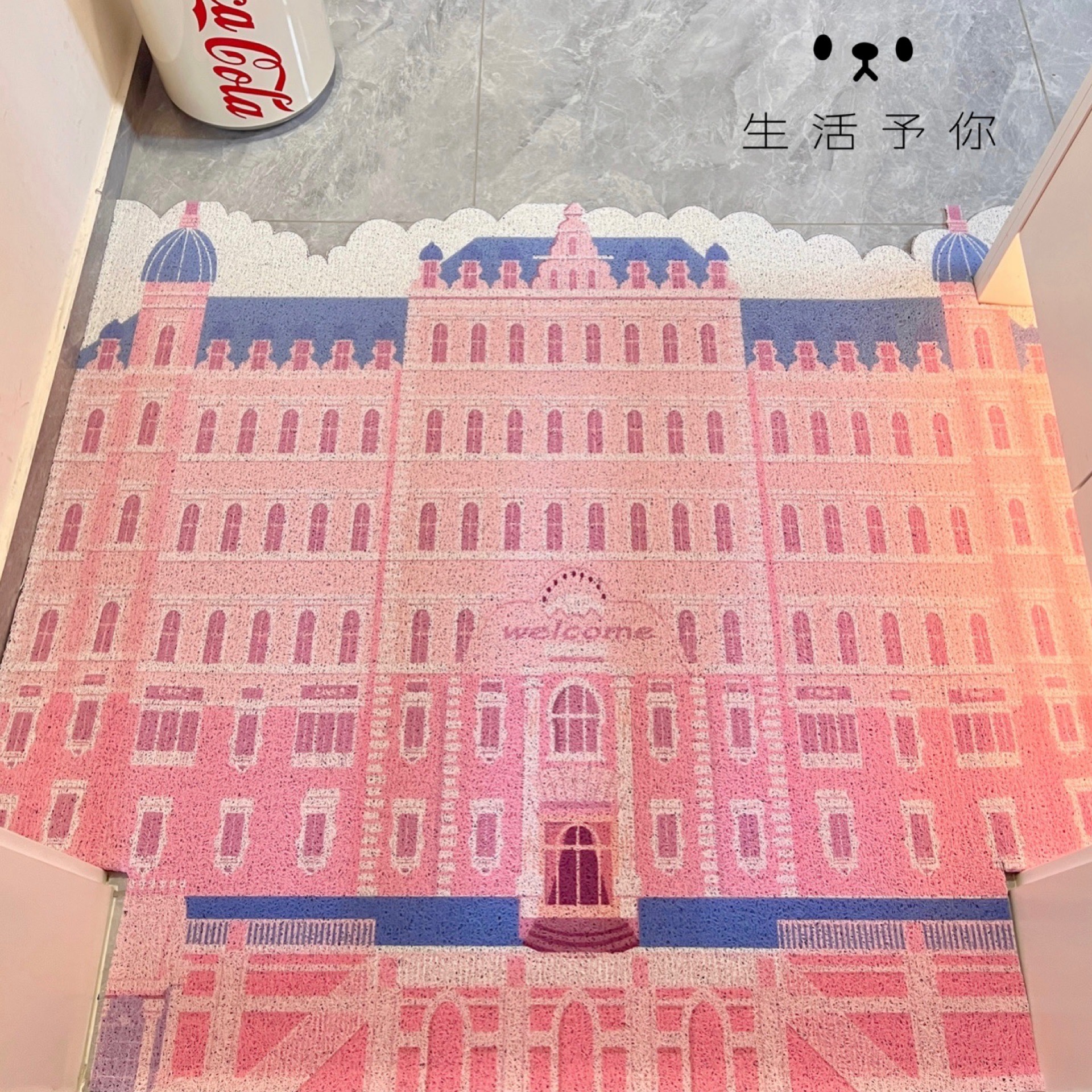 生活予你布达佩斯家用入户门地垫进门玄关门垫可裁剪刮泥蹭土脚垫