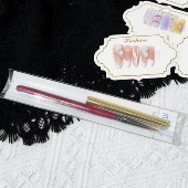 超梦美甲W能笔 送金色笔盖 小雏菊花瓣笔 指甲彩绘笔立体裙带