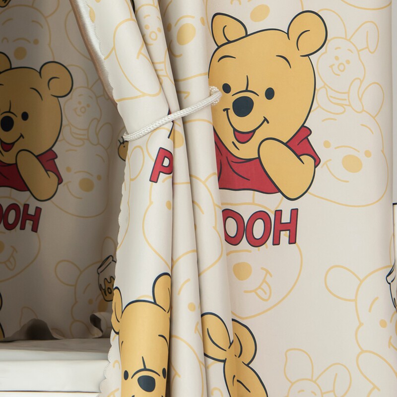 卡通动漫物理加厚强遮光学生床帘宿舍上铺寝室下铺蚊帐一体式床幔