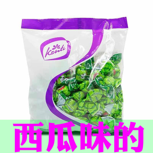 俄罗斯konti罗尼软糖果汁夹心爆浆软糖1000g野果草莓味西瓜味软糖 - 封面