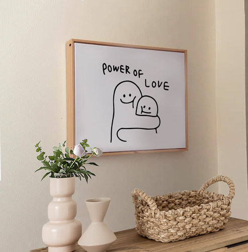 超薄电表装饰画儿童卡通防水简约