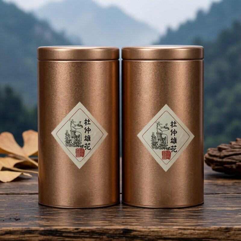 （两罐）湖南张家界特产杜仲雄花茶湖南印象正品杜仲雄花杜仲花茶
