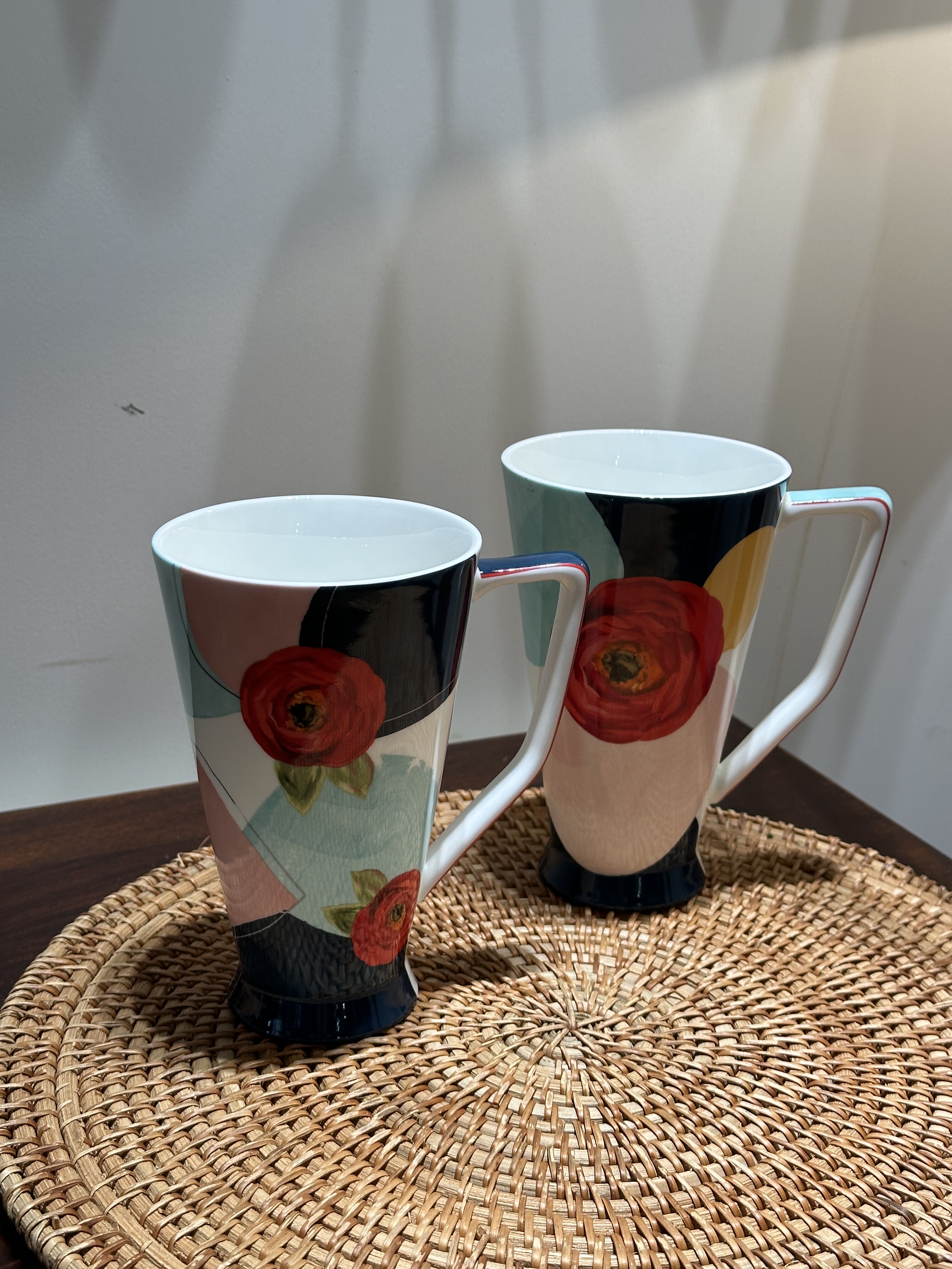 出口德国骨瓷高颜值马克杯水杯茶杯对杯陶瓷杯子情侣杯咖啡杯一个