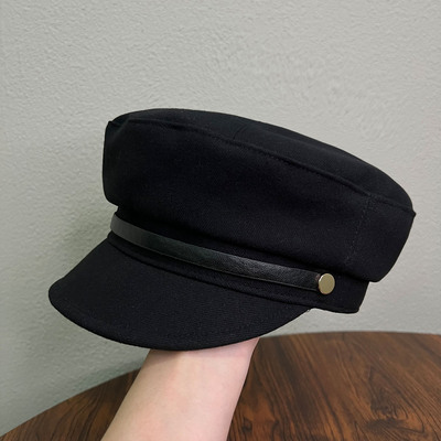 美拉德贝雷帽女秋冬季日系平顶