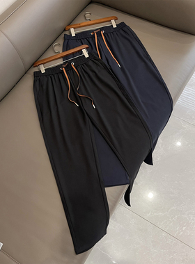 V5236 时尚巴黎的老店 实穿超有型 垂感柔顺 男士运动休闲裤 春夏