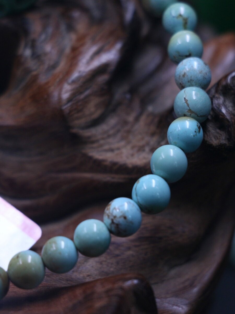 그린 파인 싱글 루프 팔찌 여성 오리지널 핸드메이드