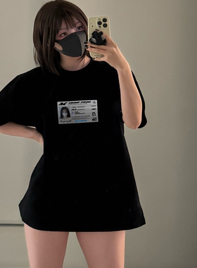 玩偶「神秘磁卡」T恤 带签名刺绣 正版联名 xxDoll限量系列